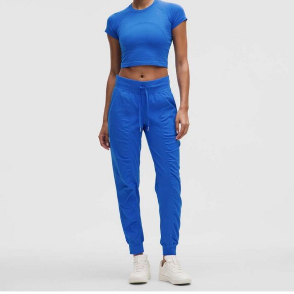Lululemon Dance Studio Mid Rise Jogger 2 Cerulean Blue NWT - Picture 2 of 8